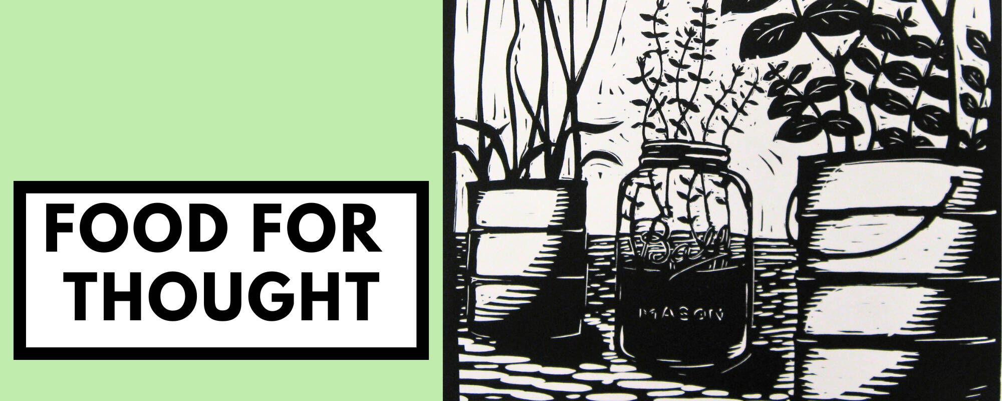 Title image for the blog post "Food for Thought"